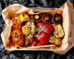 барбекю овощи